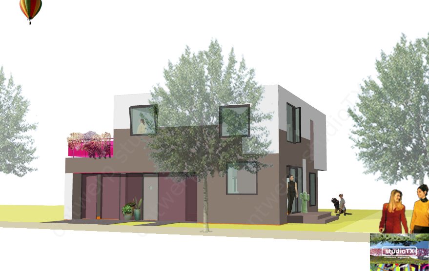 Mc-Home.nl studioTX duurzame ontwerp architect energieneutraal in staalframebouw