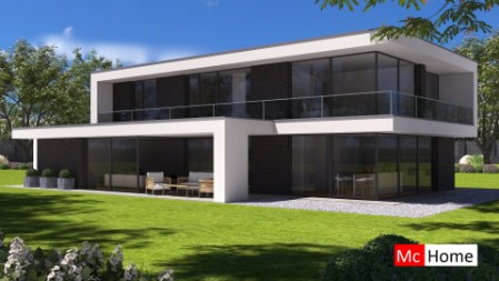 Kubustische woning ontwerp M382 