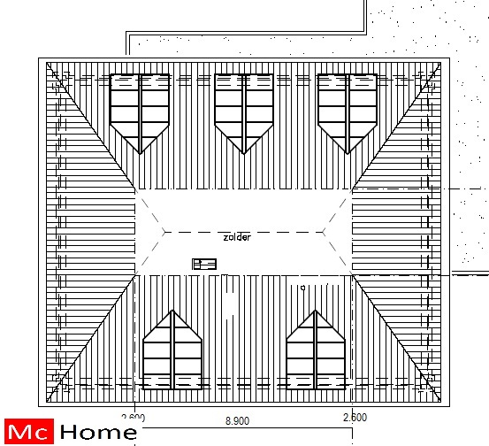 Mc-home.nl HN33 klassieke notariswoning ontwerpen en bouwen energieneutraal met modern bouwstysteem staalframebouw of houtskelet