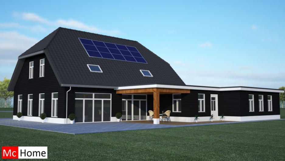 Mc-home.nl LH3 landhuis boerderij staalframe woning energieneutraal aardbevingsbestendig