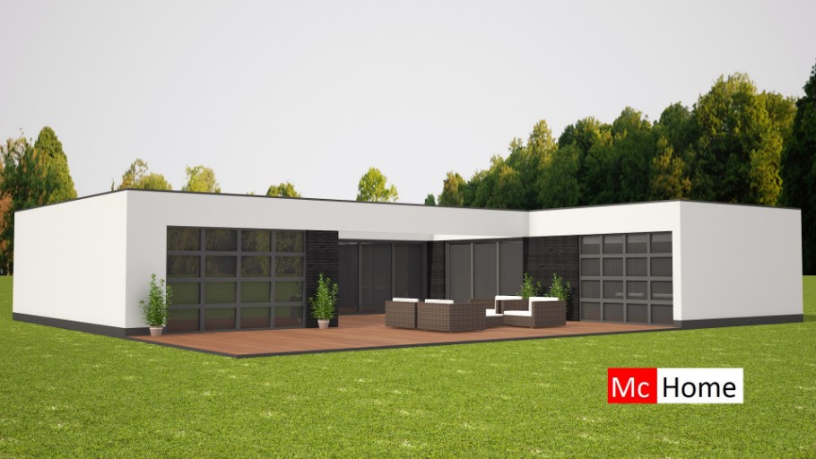 McHome B104 Patiobungalow levensloopbestendie woningen staalframebouw Nederland 