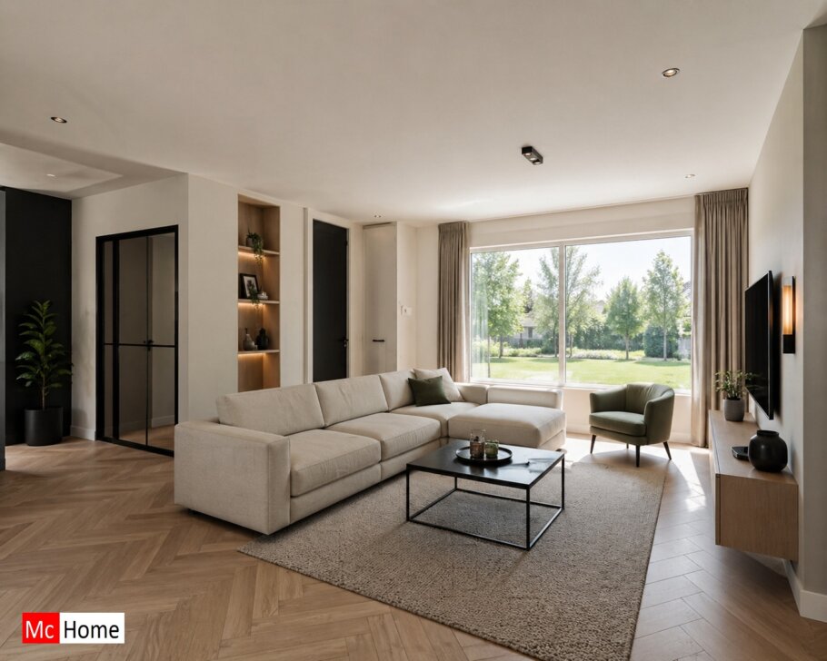 McHome Bungalow plat dak type 70 interieur inspiratie printerest facebook instagram