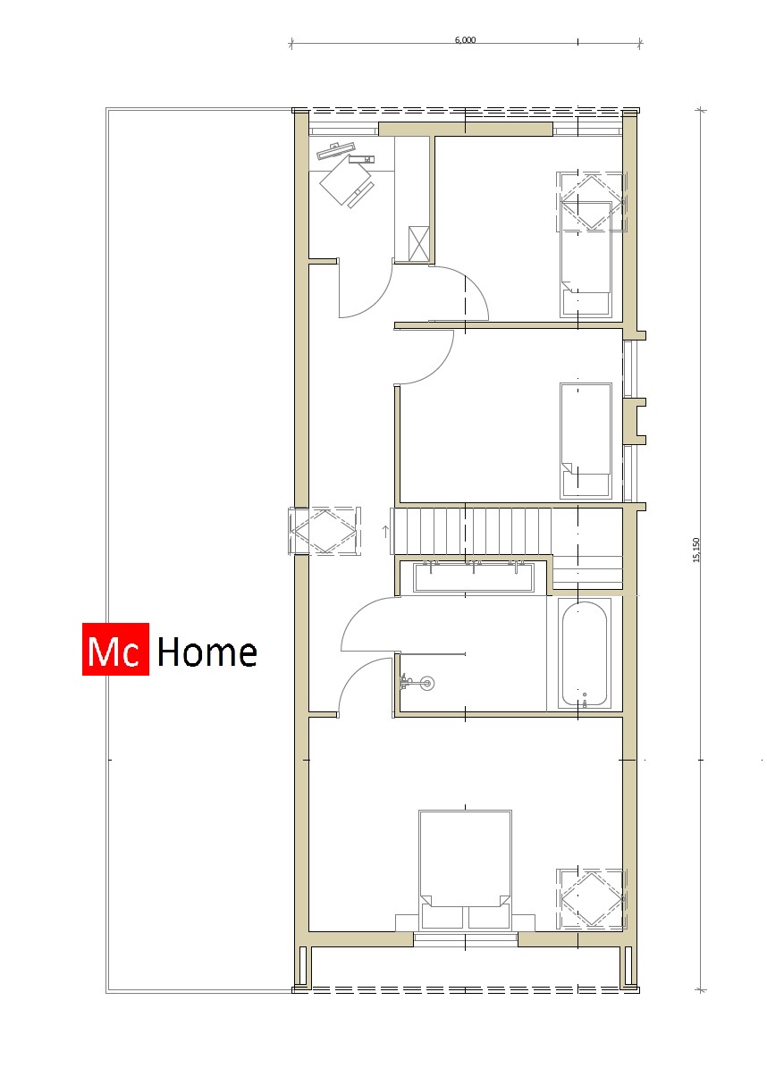 McHome K103 moderne schuurwoning energieneutraal staalframebouw