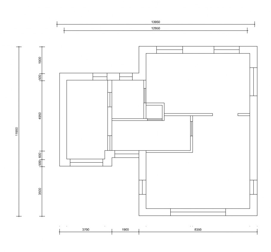 McHome K124 royale woning met zijbeuk prefab bouw van ATLANTA MBS staalframebouw