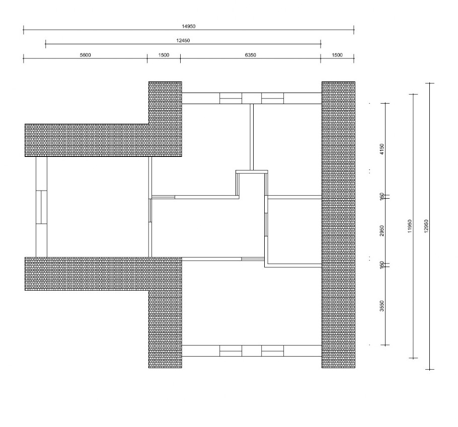 McHome K124 royale woning met zijbeuk prefab bouw van ATLANTA MBS staalframebouw