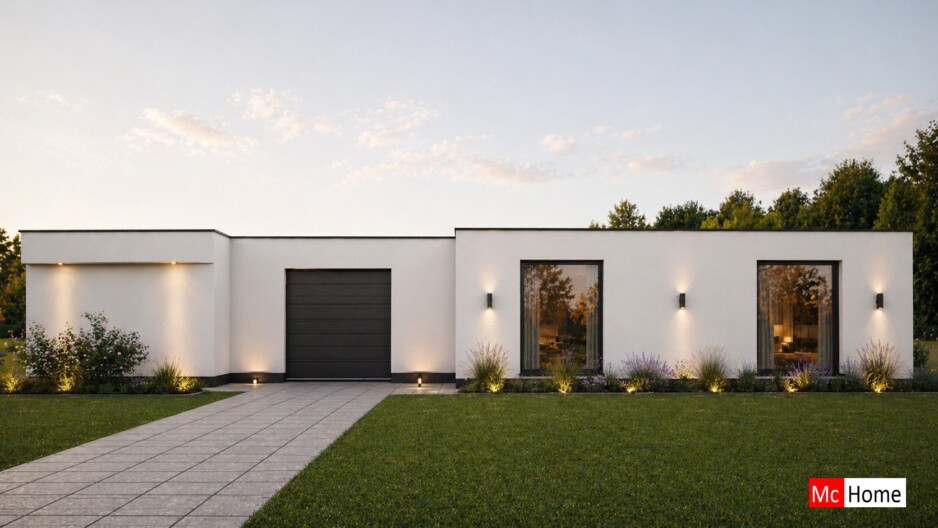 Mc-Home Levensloopbestendige bungalow met inpandige garage of berging energieneutraal B70