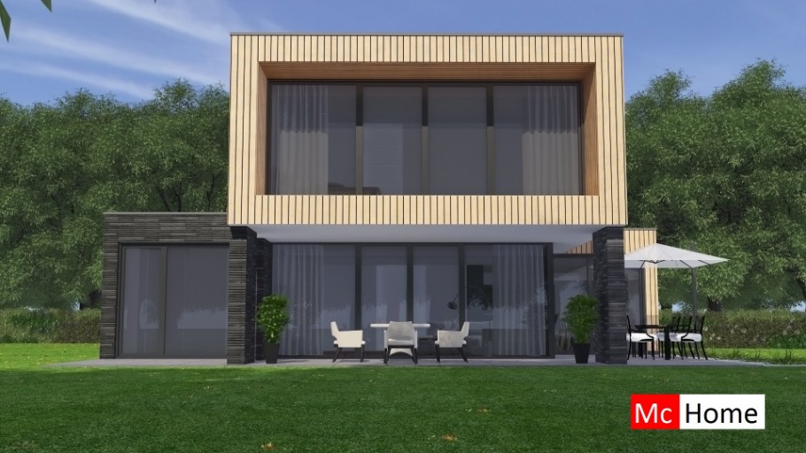McHome modern kubistsich M362 Staalframebouw Nederland