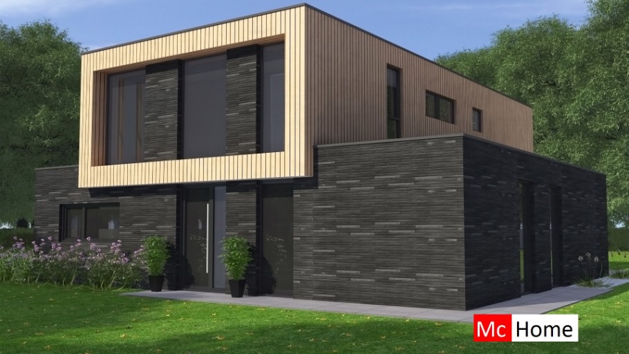 McHome modern kubistsich M362 Staalframebouw Nederland