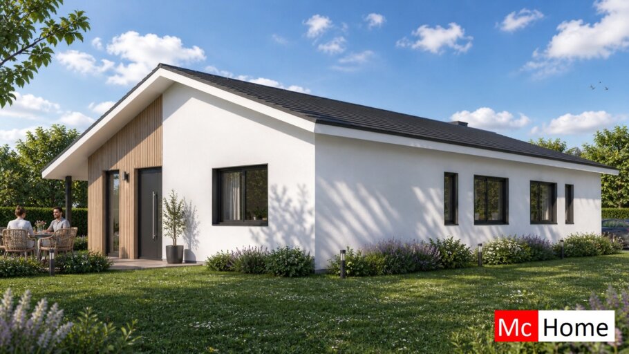 bekijk McHome.nl TYPE 136 bungalow met alle ruimtes op de begane grond mooie  foto's en indelingen