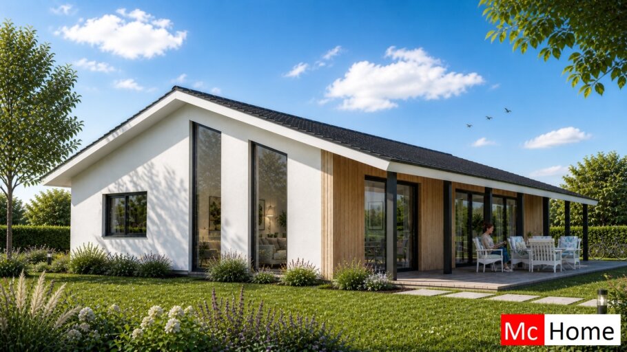 bekijk McHome.nl TYPE 136 bungalow met alle ruimtes op de begane grond mooie  foto's en indelingen