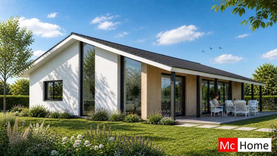 bekijk McHome.nl TYPE 136 bungalow met alle ruimtes op de begane grond mooie  foto's en indelingen