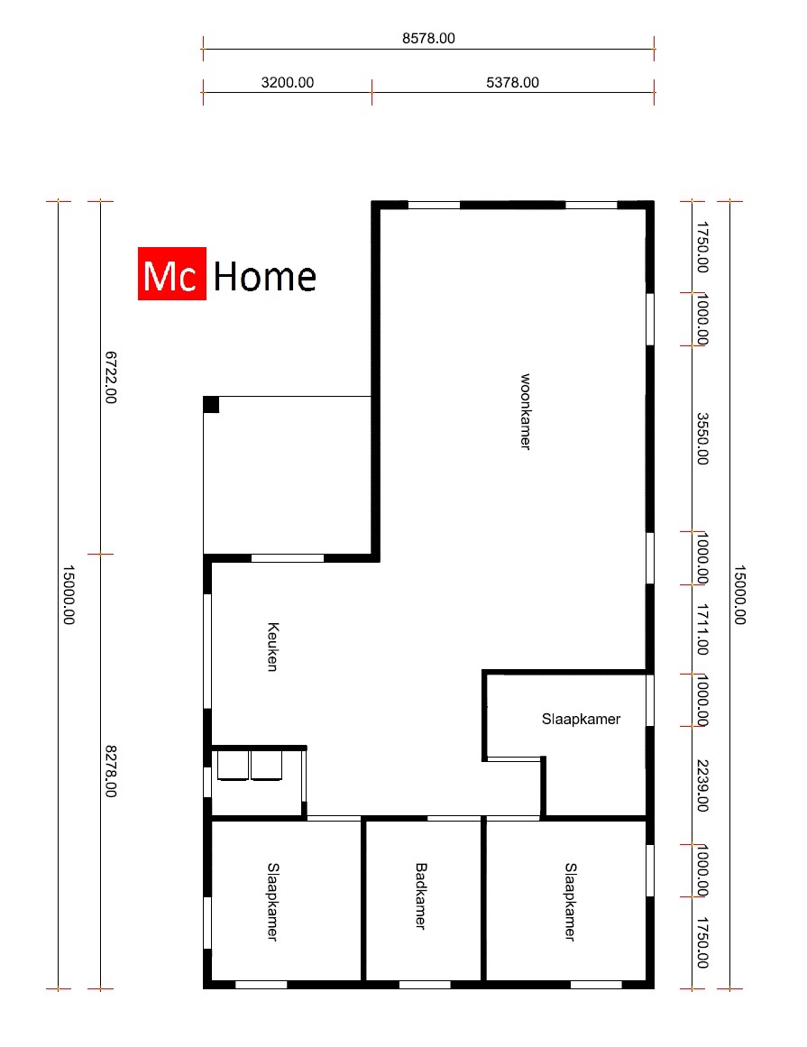 McHome.nl betaalbare bungalows vanaf 150.000 euro B188