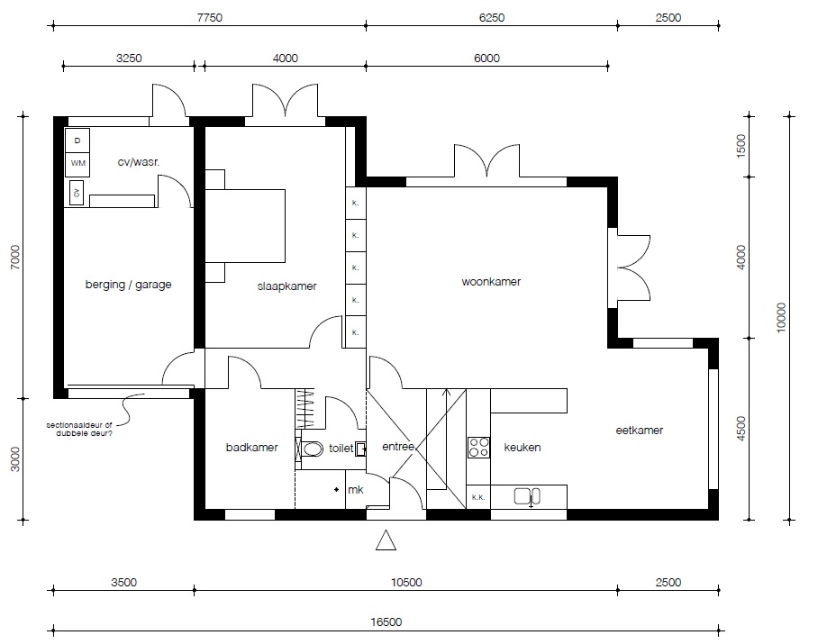 Modere bungalow gelijkvloers levensloopbestenidg bouwen met staalframe B113