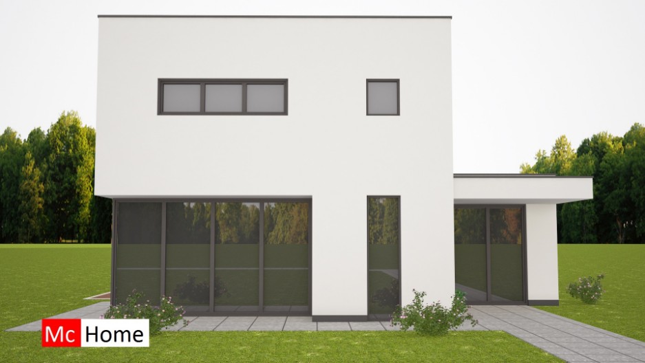 Moderne gelijksvloerse woning levensloopbestendig kleine verdieping Mc-Home M233 