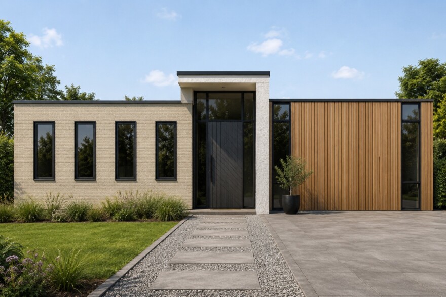NOVAHUIS A180 bungalow plat dak levensloopbestendig energieneutraal onderhoudsarm