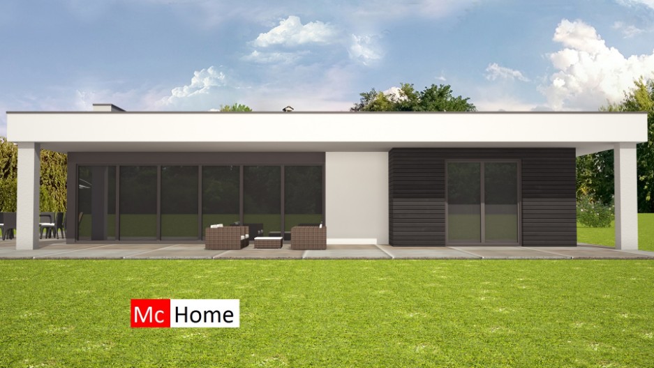 Vrijstaande Prefab bungalow ontwerpen en bouwen met Mc-Home type B82