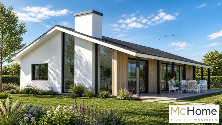 bekijk McHome.nl TYPE 136 bungalow met alle ruimtes op de begane grond mooie  foto's en indelingen