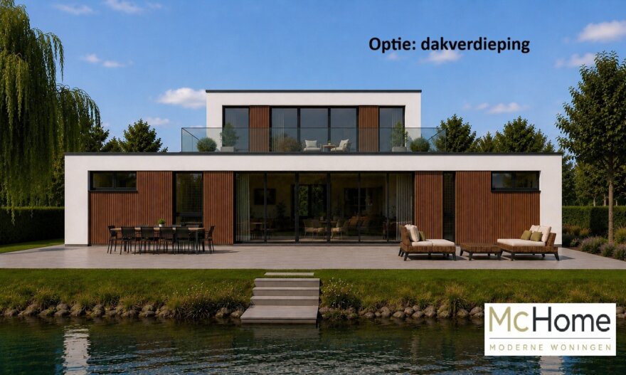 Moderne levensloopbestendige woning type 198 van MC-Home met royale leefruimte en alle voorzieningen op de begane grond