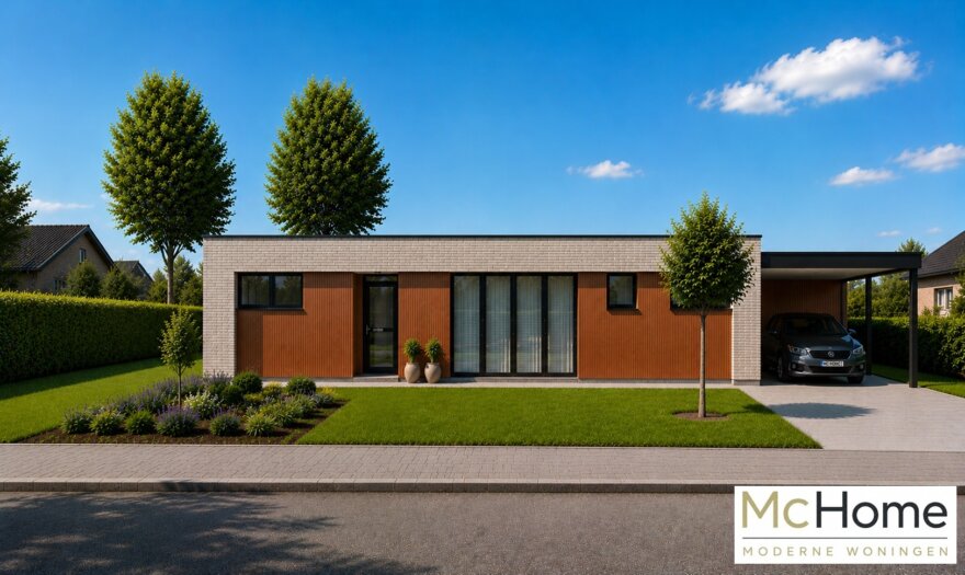 Moderne levensloopbestendige woning type 198 van MC-Home met royale leefruimte en alle voorzieningen op de begane grond