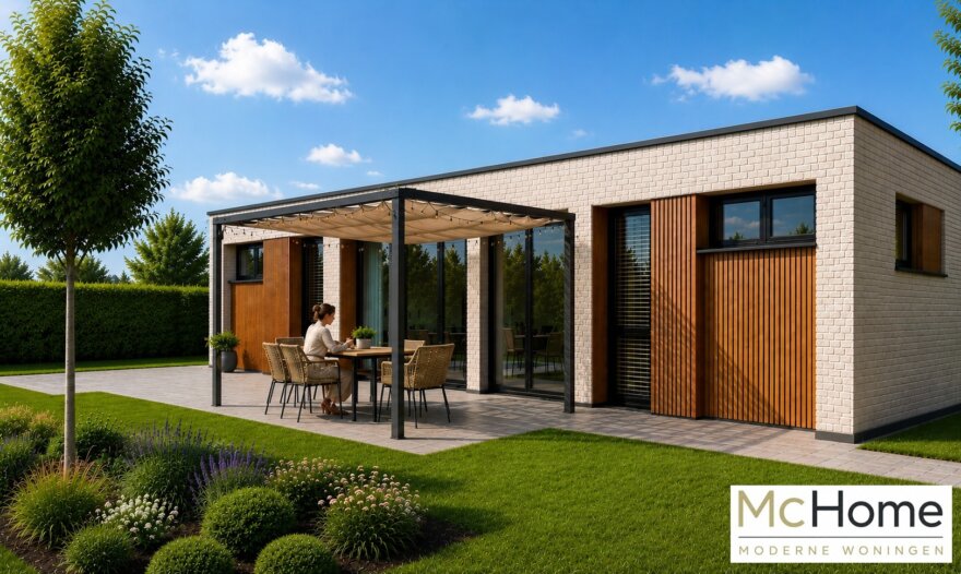 Moderne levensloopbestendige woning type 198 van MC-Home met royale leefruimte en alle voorzieningen op de begane grond