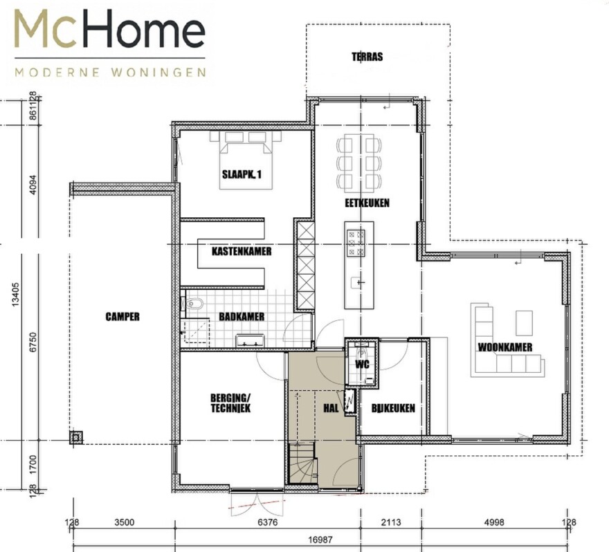 M402 levensloopbestendige villa kubistisch modern