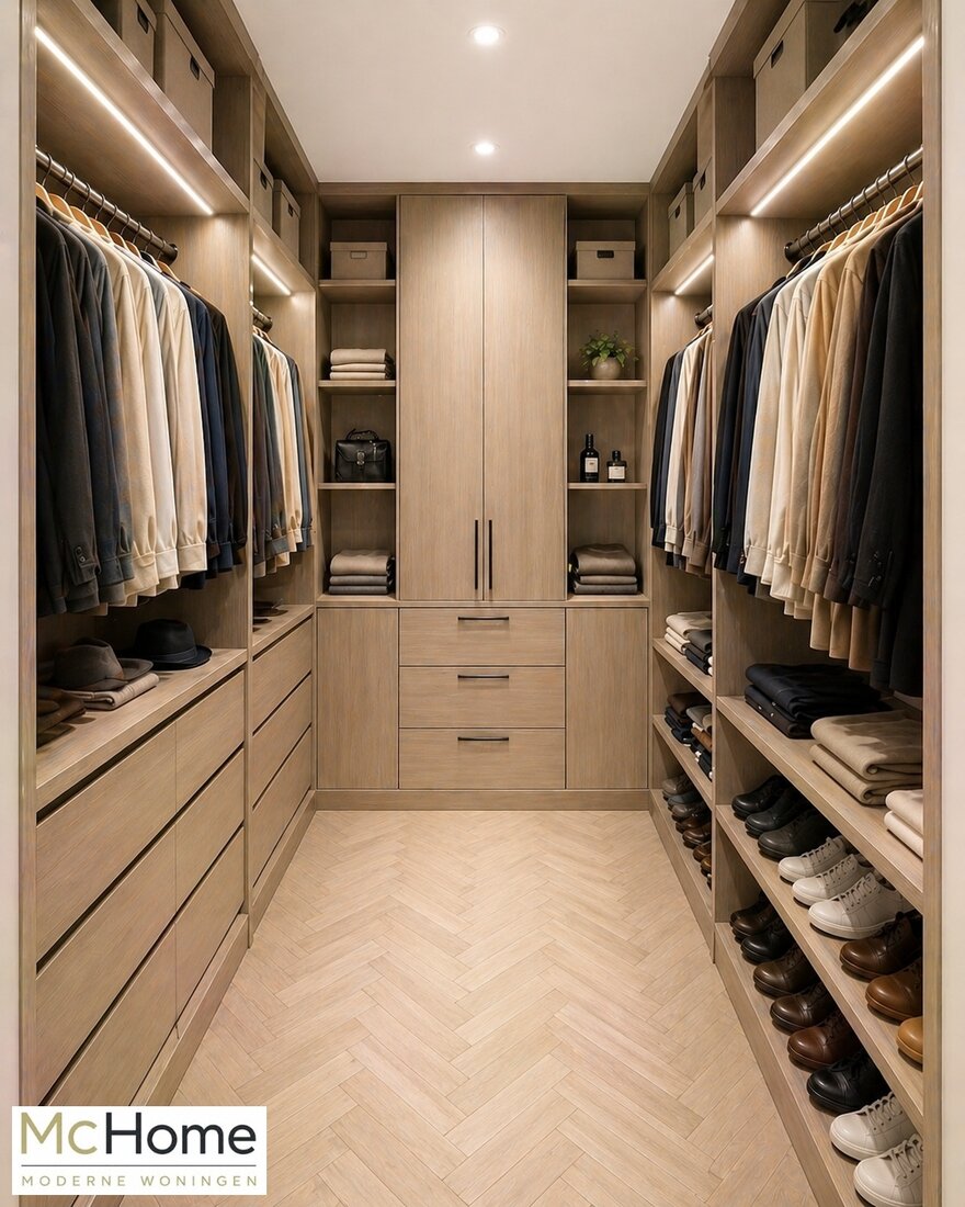 Modern interieur van levensloopbestendige woning type 198 met luxe leefruimte en eigentijdse inrichting