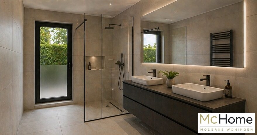 Modern interieur van levensloopbestendige woning type 198 met luxe leefruimte en eigentijdse inrichting