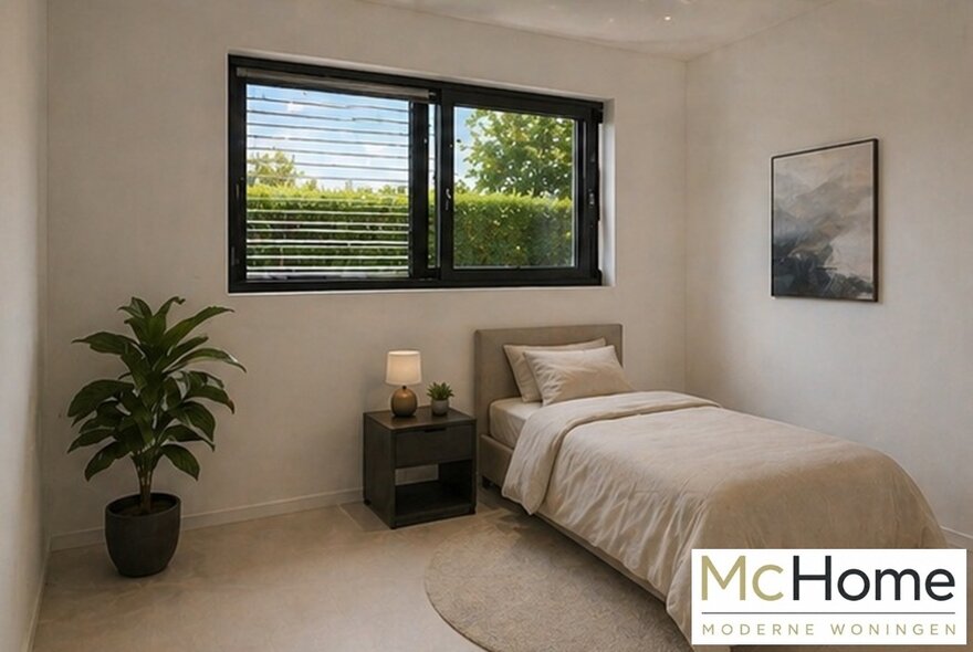 Modern interieur van levensloopbestendige woning type 198 met luxe leefruimte en eigentijdse inrichting