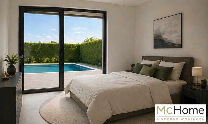 Modern interieur van levensloopbestendige woning type 198 met luxe leefruimte en eigentijdse inrichting