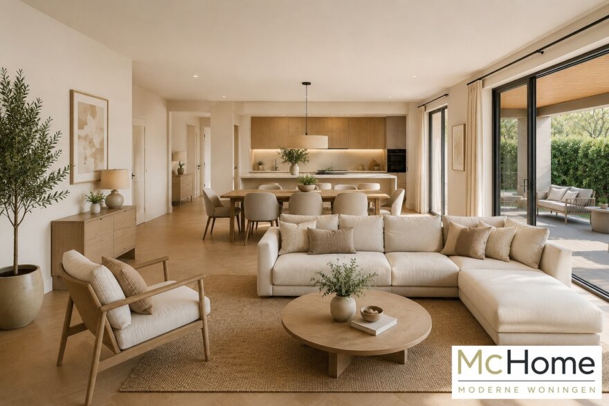 Moderne natuurlijke woonstijldoor MC-Home