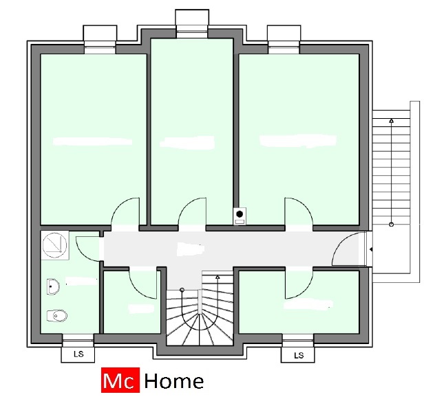 mc-home.nl K15 klassieke woning met hellend dak en uitbouw prefabbouw passief en energieneutraal ontwerpen en bouwen