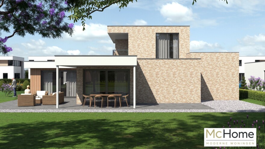 M402 levensloopbestendige villa kubistisch modern