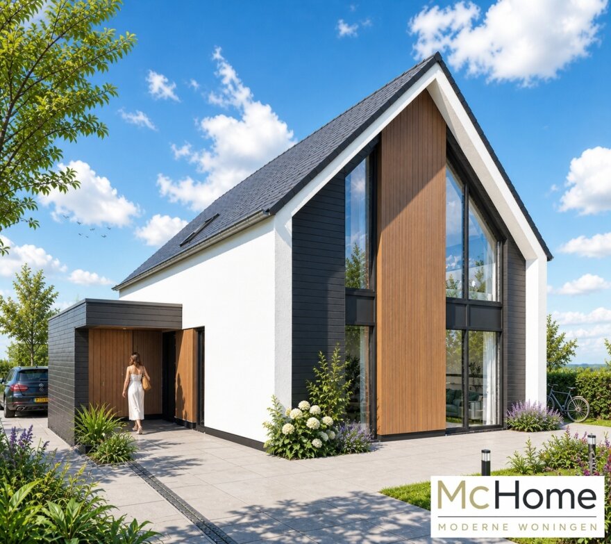 plaatje van ontwerper die woning tekent