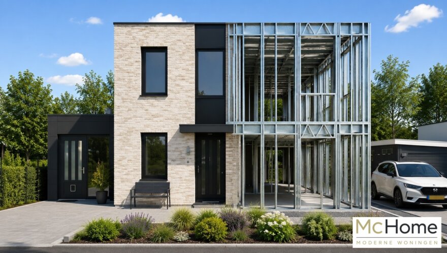 Staalframebouw als hoofddraagconstructie voor woningbouw