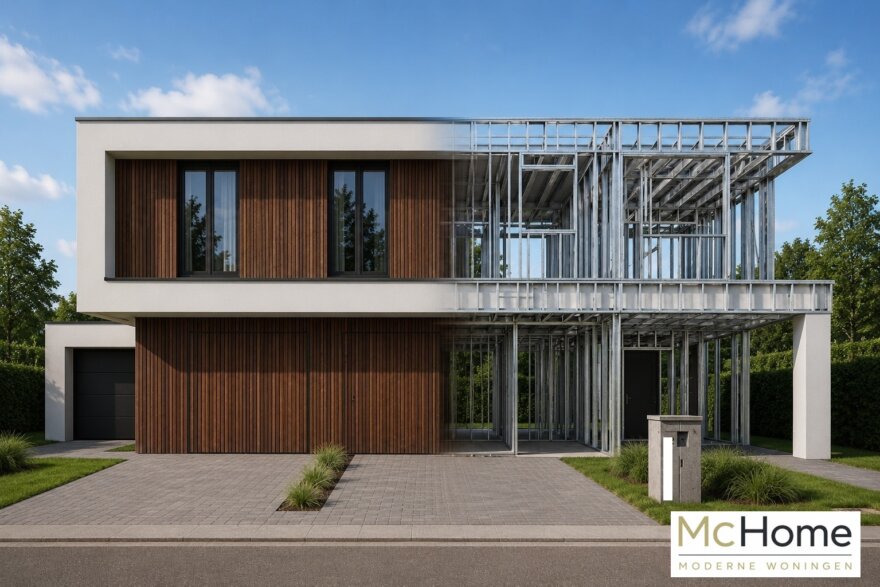 Staalframebouw als hoofddraagconstructie voor woningbouw