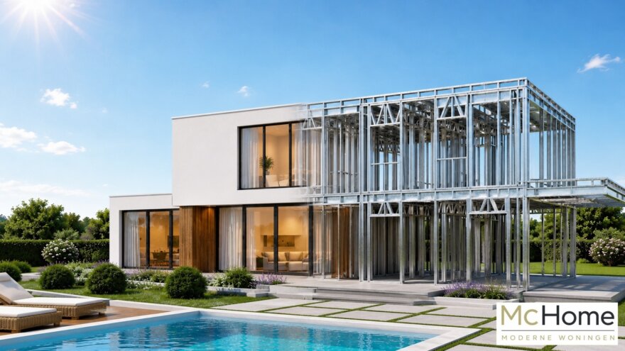 Staalframebouw als hoofddraagconstructie voor woningbouw