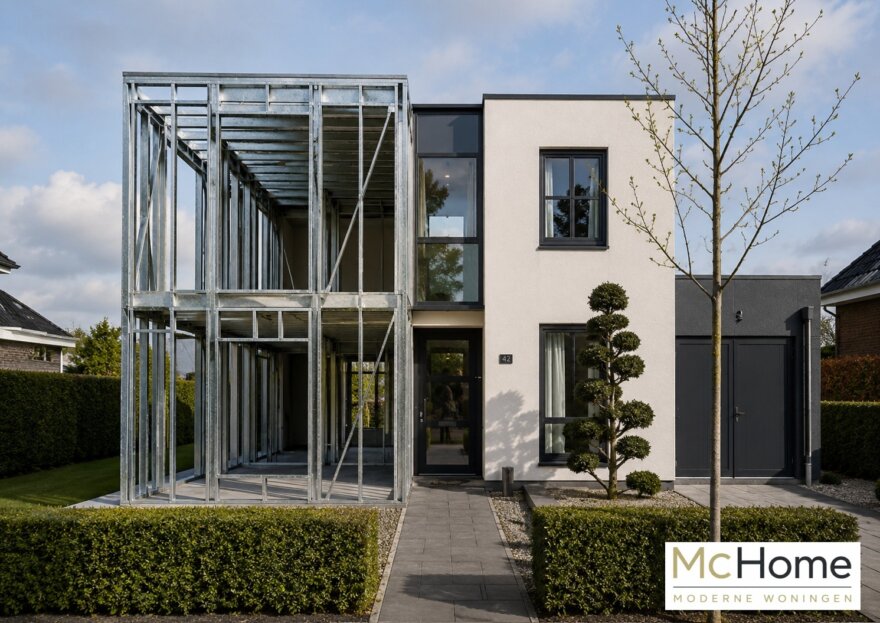 Staalframebouw als hoofddraagconstructie voor woningbouw