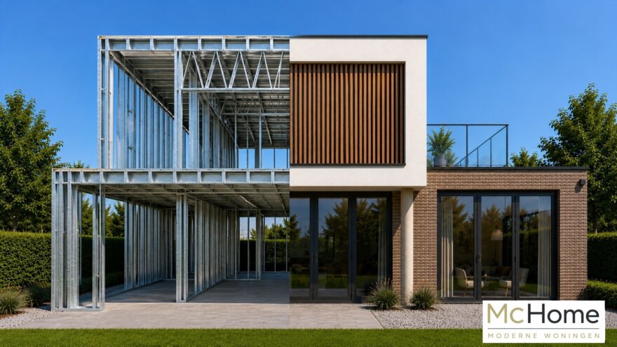 Staalframebouw als hoofddraagconstructie voor woningbouw