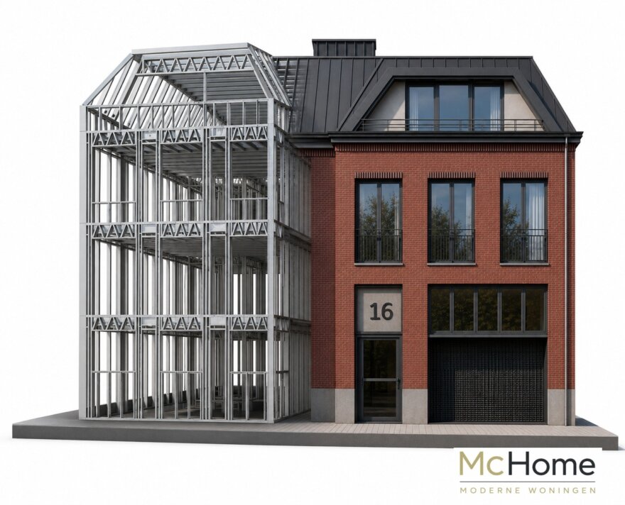 Staalframebouw als hoofddraagconstructie voor woningbouw