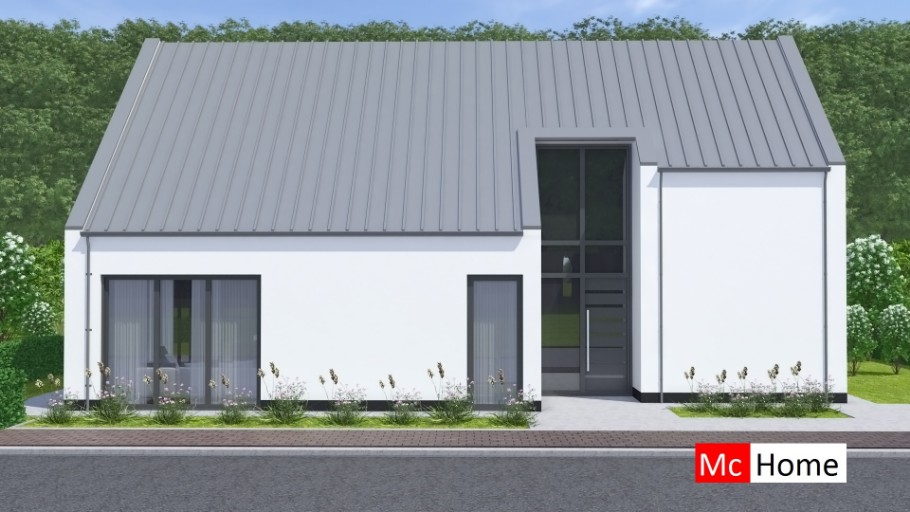 www.MC-HOME.nl  K123 Moderne kapwoning staalframebouw NederlaND